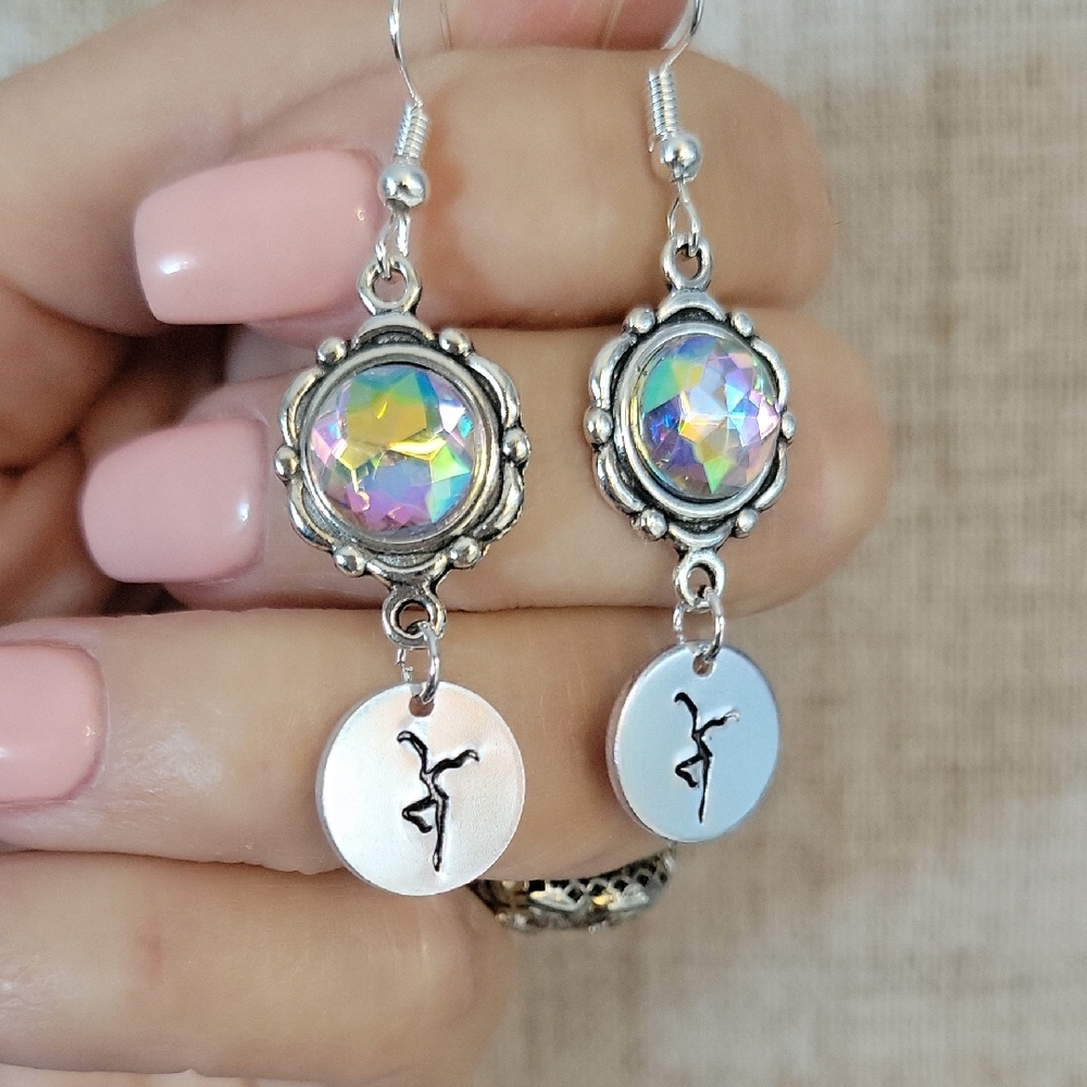 DMB FIREDANCER Kaleidoscope Charm Earrings